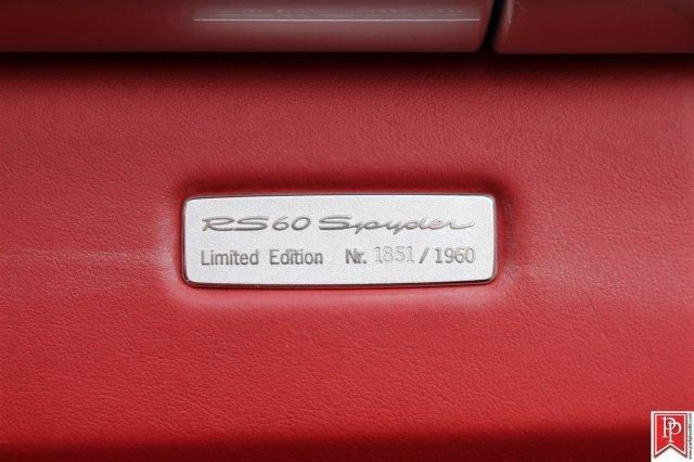 2008 Boxster RS60 Spyder